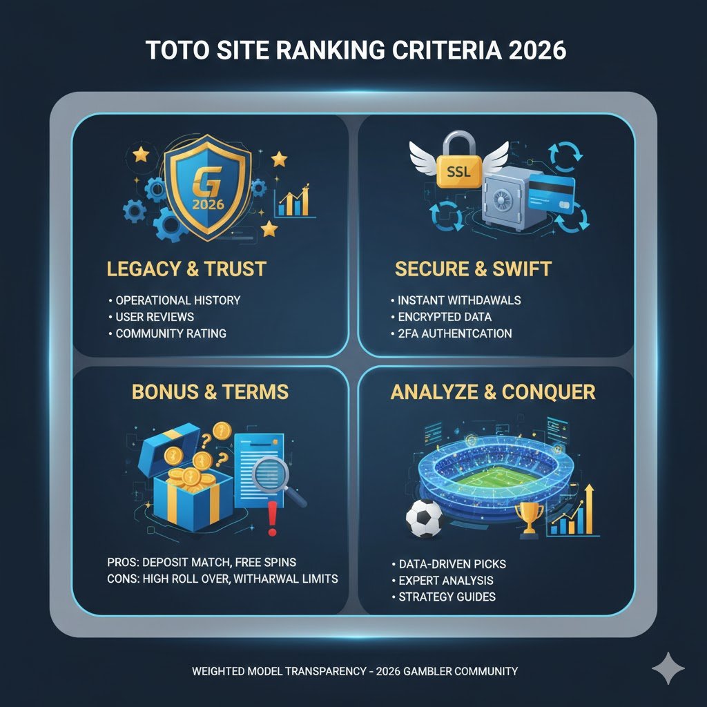 토토사이트 이용 규정 및 보안 검증 절차(KYC)와 차단 시스템 인포그래픽