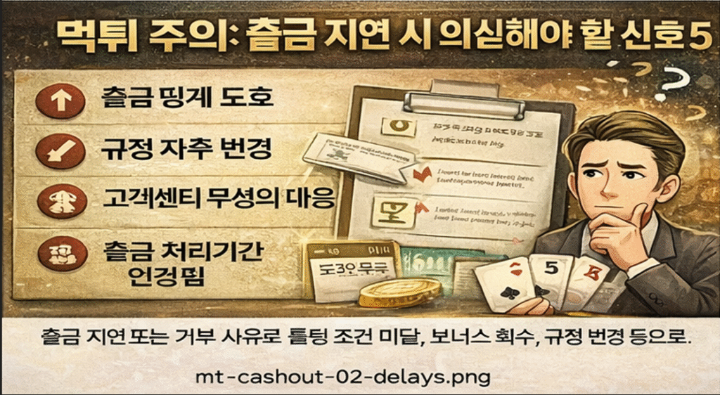 토토사이트 출금 조건 총정리 토토사이트 출금 안전 체크리스트 – 가입 전, 이용 중, 출금 문제 발생 시 점검 항목