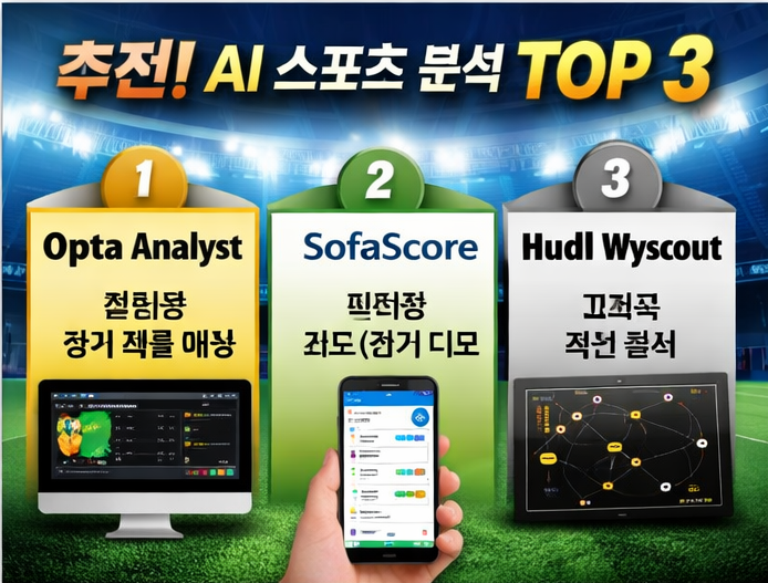 ai 스포츠 분석 어플 순위