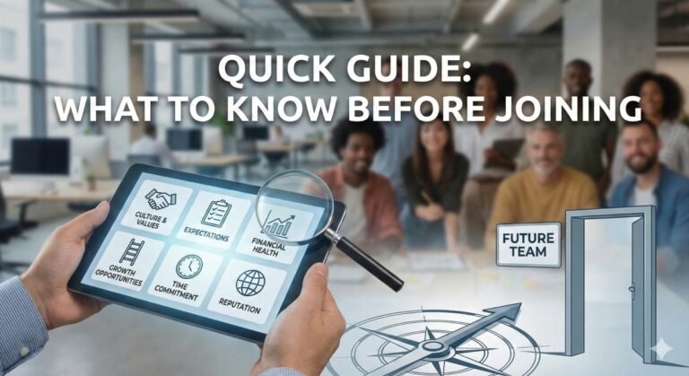 가입 전 알아두어야 할 사항 간단 가이드