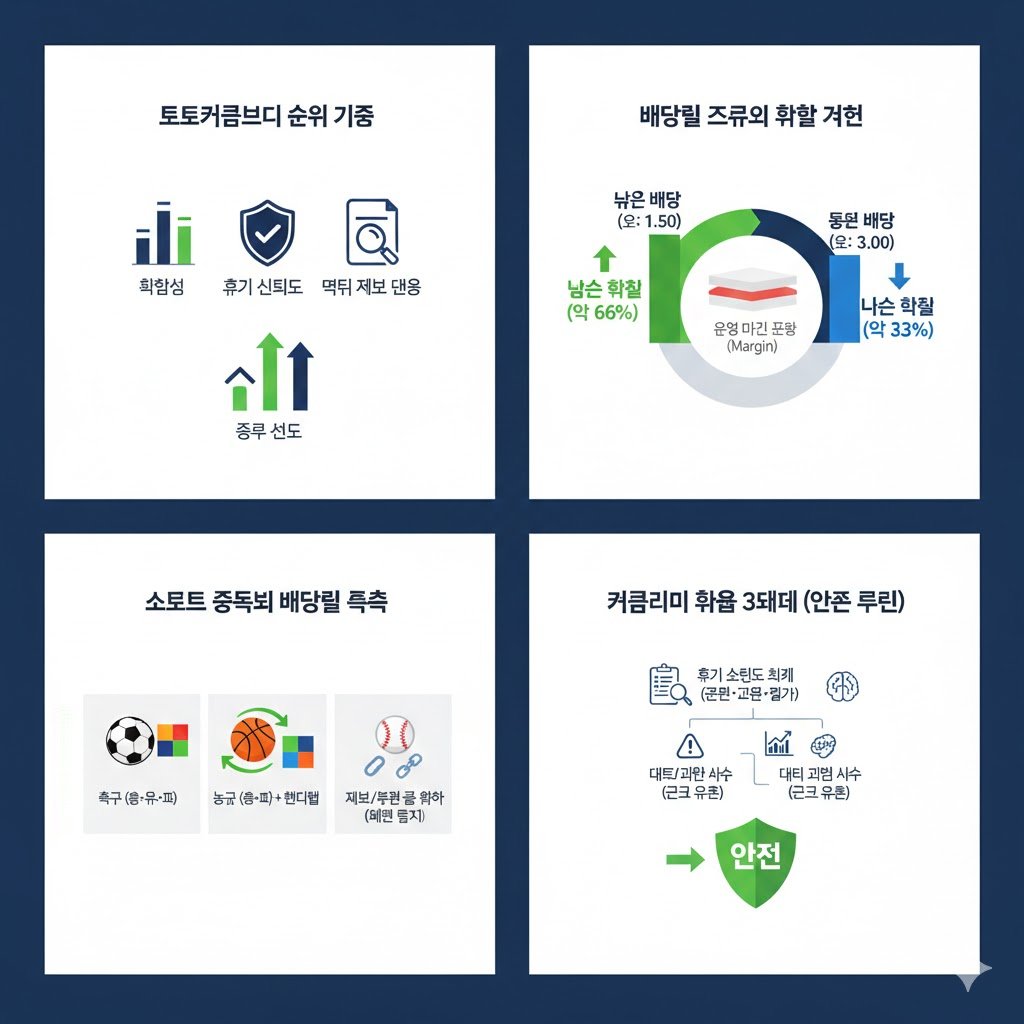 2026 토토커뮤니티 순위 선정 기준 시각화 인포그래픽 (활동성·신뢰도·제보대응)