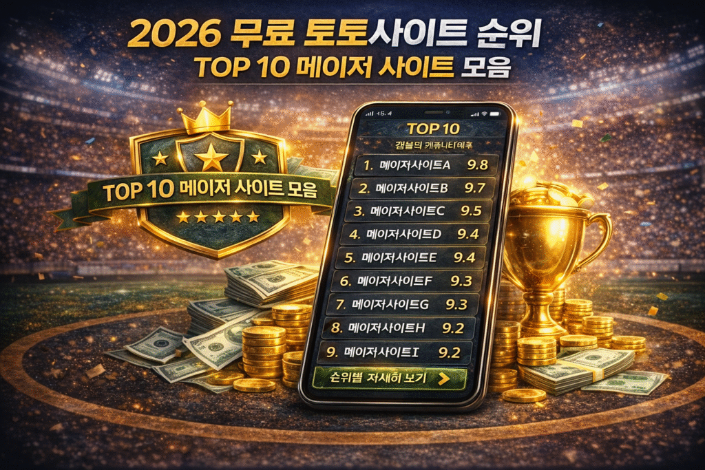 무료 토토사이트의 목적