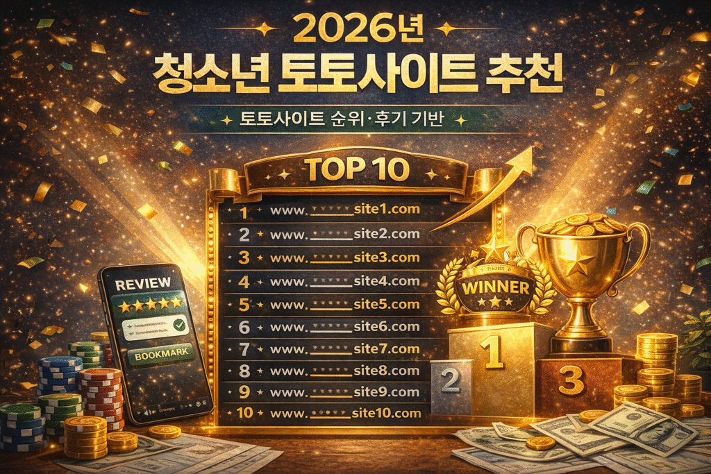 인정한 최신 토토사이트 추천하기전 유의사항