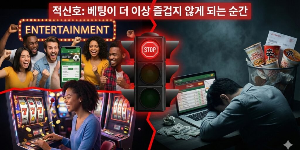 적신호 베팅이 더 이상 즐겁지 않게 되는 순간