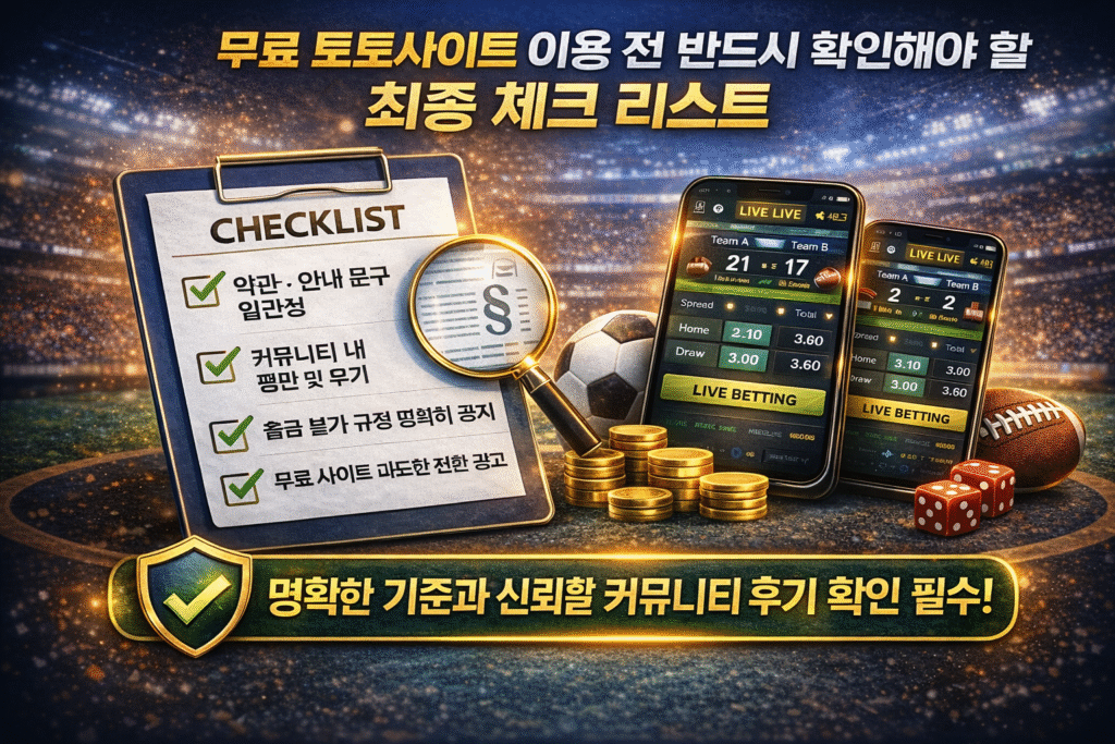 토토사이트 모음