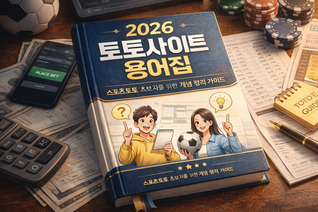 토토사이트 용어